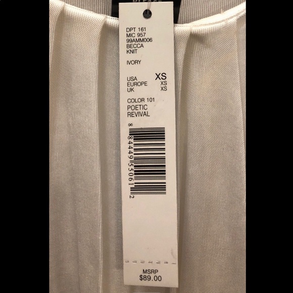 Antonio Melanie Ivory Knit Blouse - Picture 2 of 2